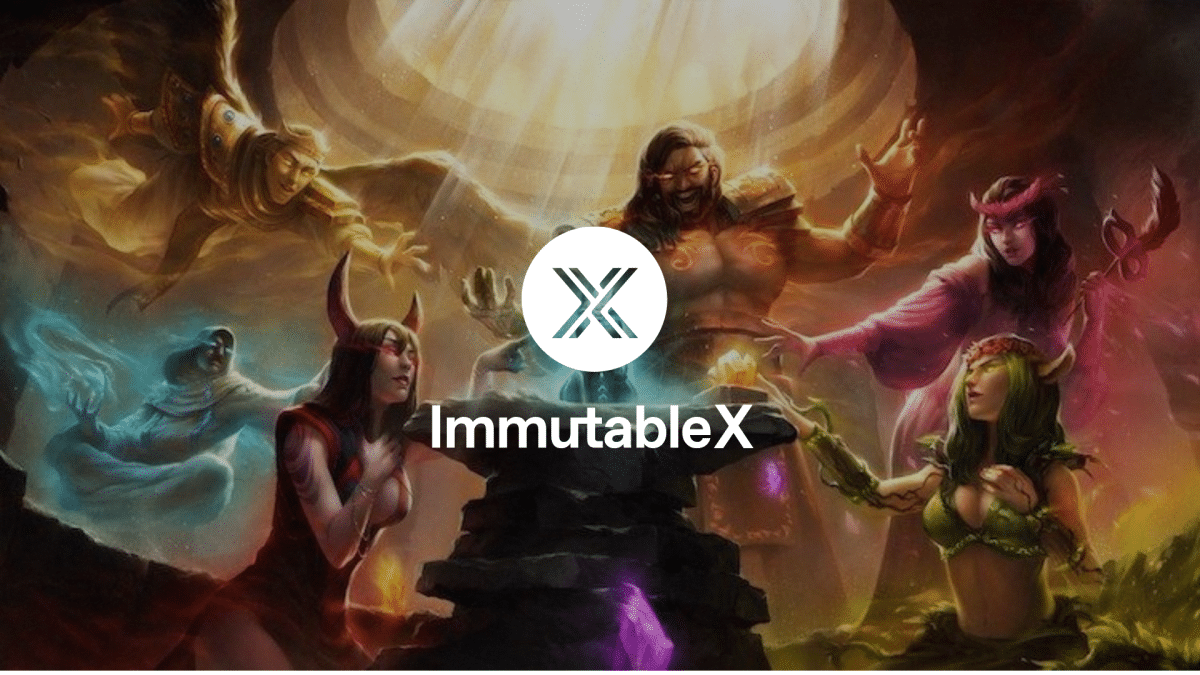 Immutable X gaming dApp running on Monad