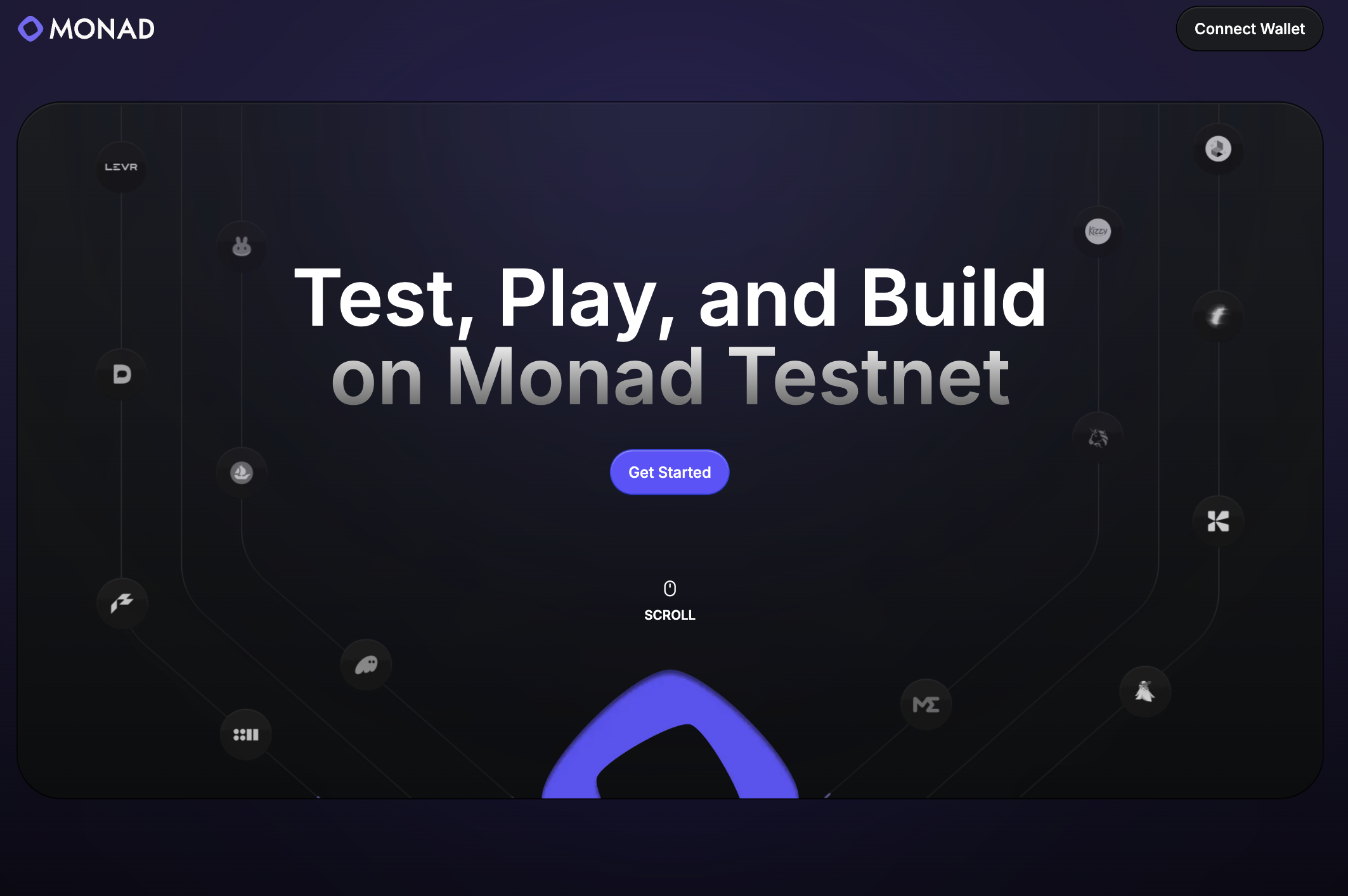 Lens Protocol social dApp activity on Monad